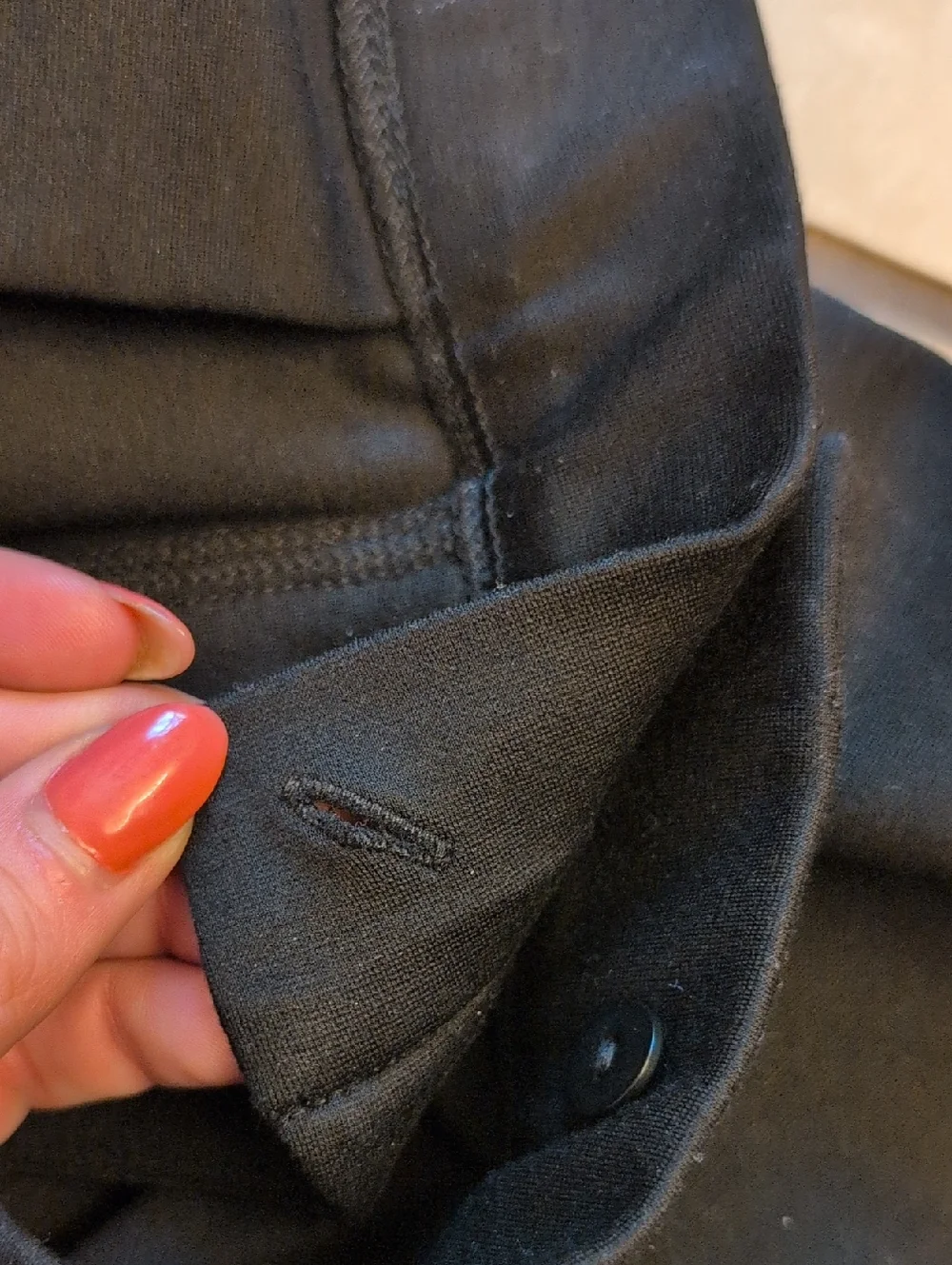 EILEEN FISHER Pleated Slouchy Pant Tencel Blend Black Tapered Leg Size XS - Picture 6 of 10